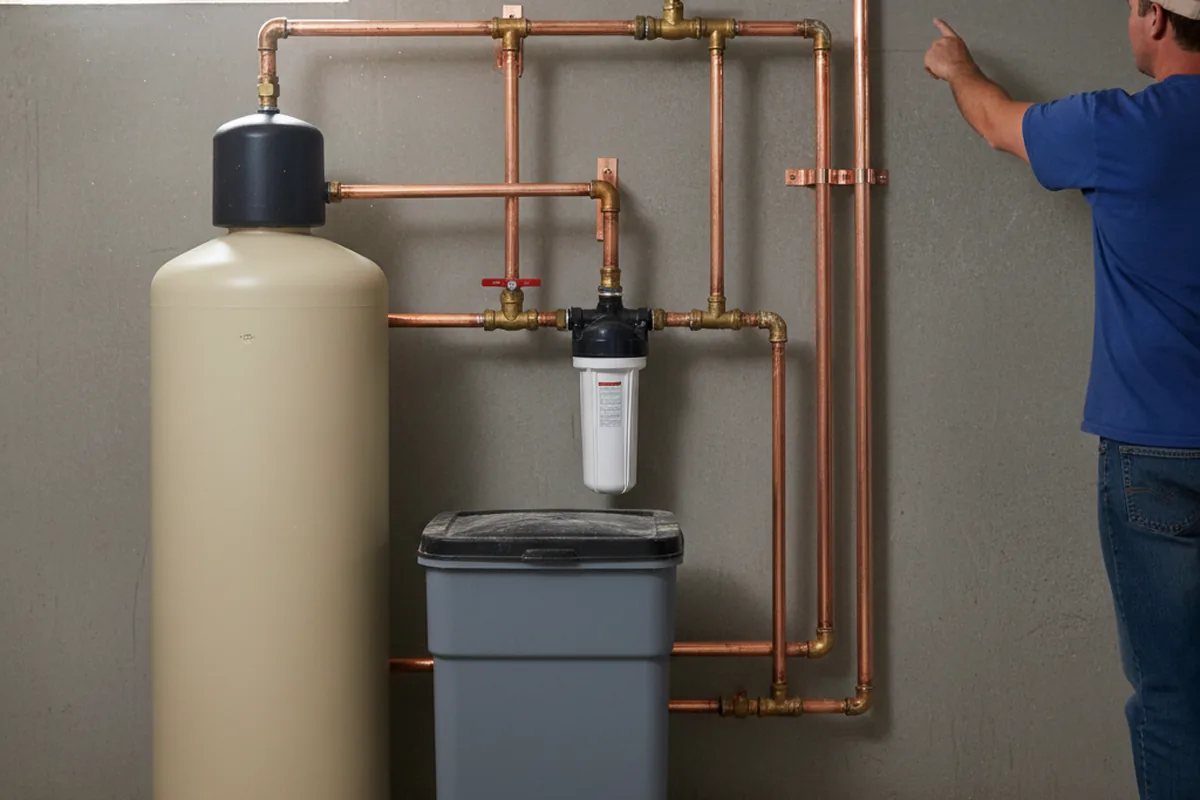 Whole-house water treatment system installed in Rio
